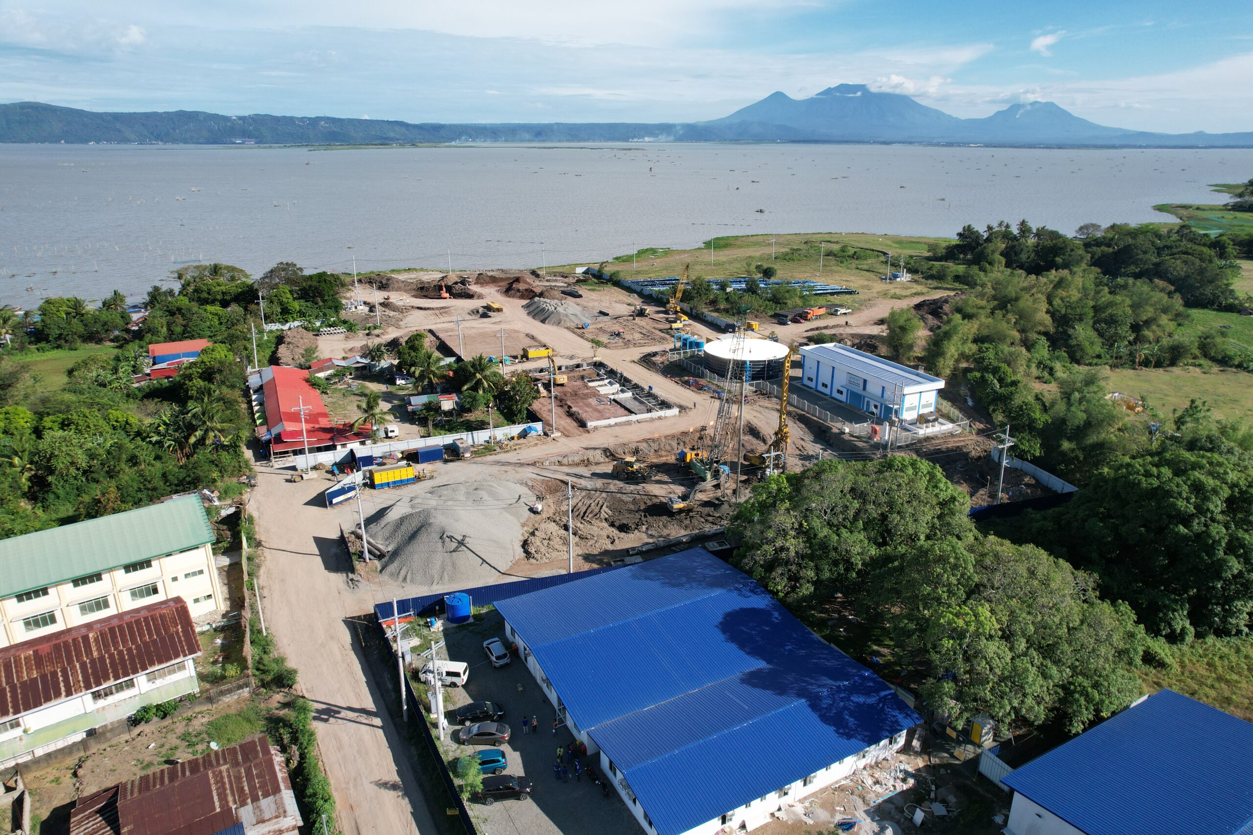DATEM constructs Manila Water's raw water intake in Laguna